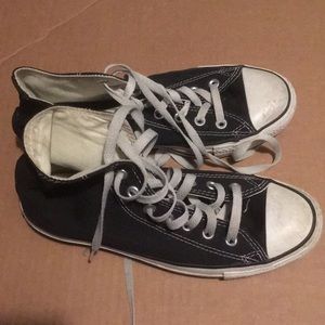 Black converse chuck taylor ladies 9